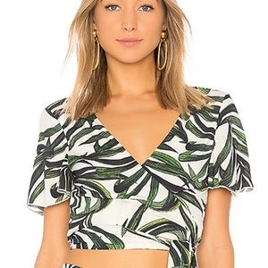 Show Me Your Mumu Striped crop top!
